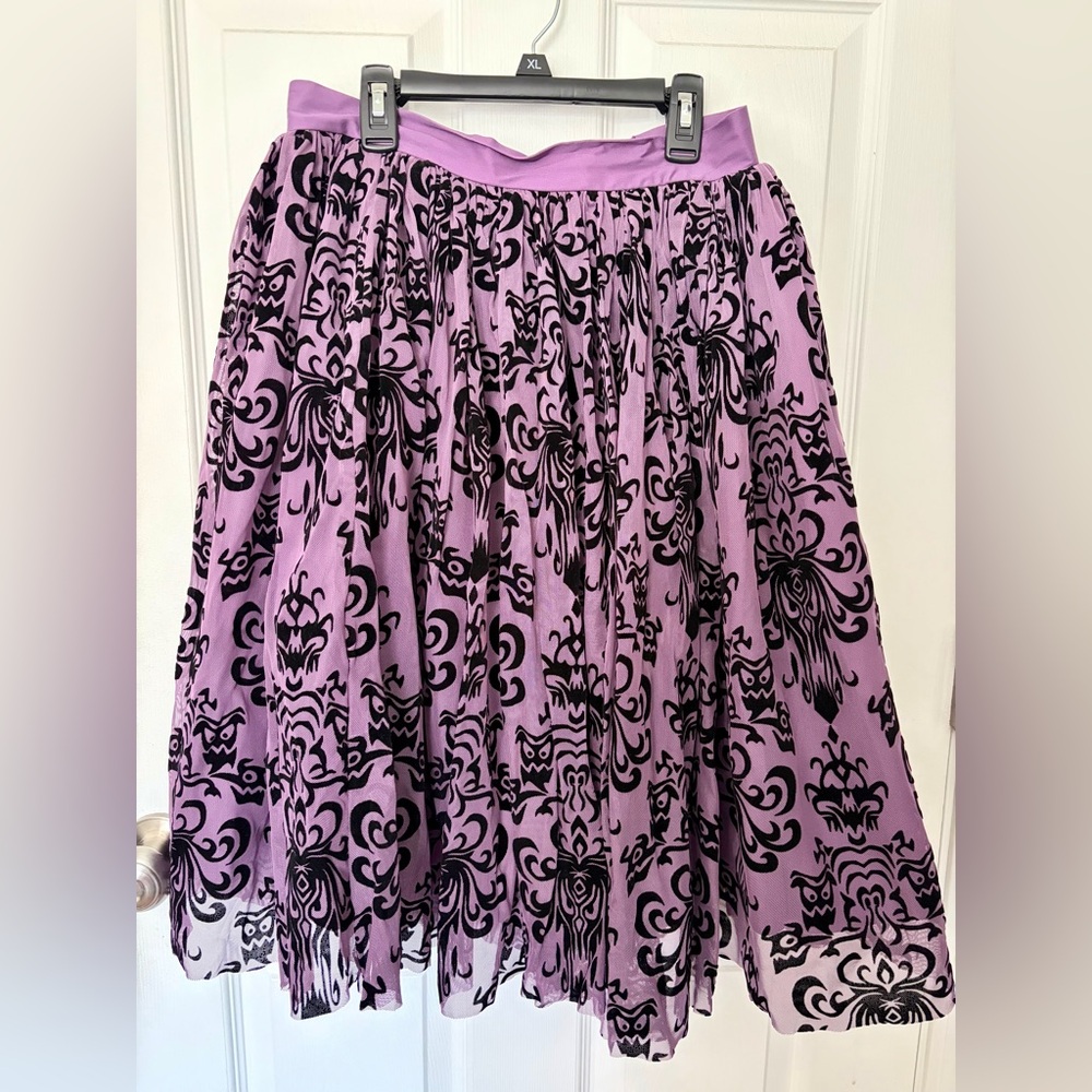 The Haunted Mansion Flocked Skirt for Women by Her Universe
